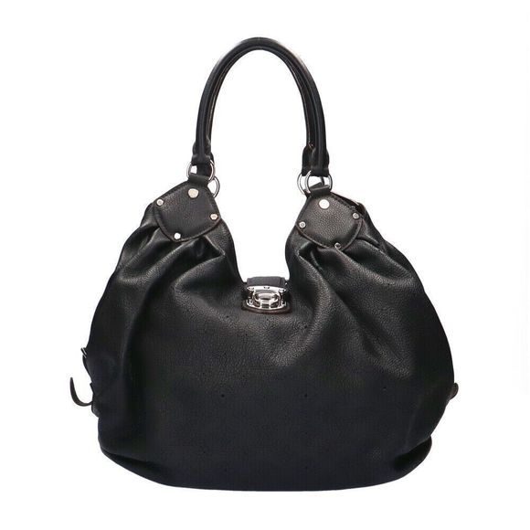 LOUIS VUITTON XL Shoulder Bag Monogram Mahina Monogram Mahina